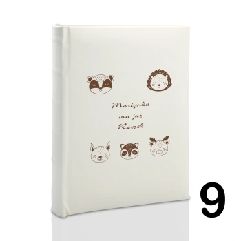 Album na chrzest, wsuwany, 100 zdjęć 15x21, personalizowany, 5 wzorów